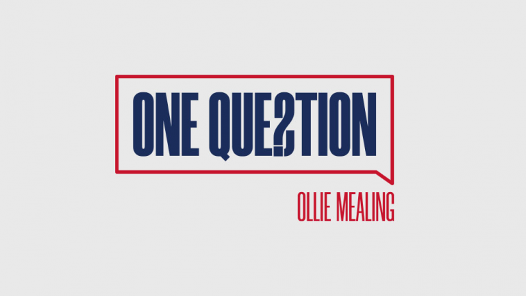 원 퀘스쳔<br/>One Question by Ollie Mealing