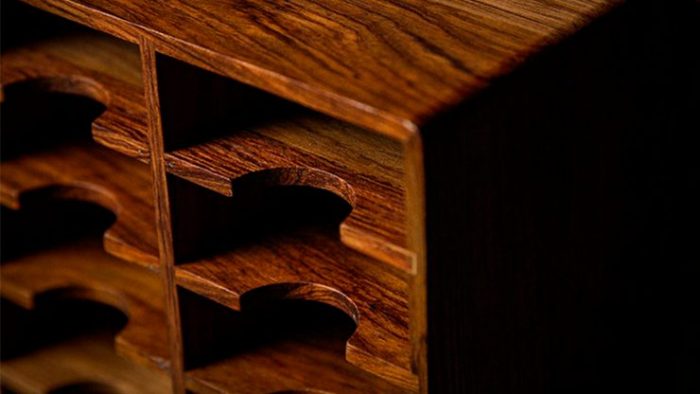 로즈우드 우든 카드 캐비닛<br/>Rosewood Wooden Card Cabinet by TCC - 이미지 2