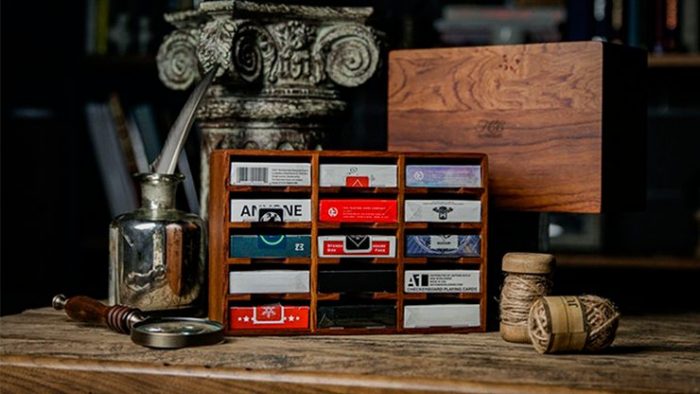 로즈우드 우든 카드 캐비닛<br/>Rosewood Wooden Card Cabinet by TCC