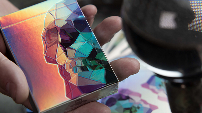 리미티드 에디션 메멘토 모리 홀로그래픽 덱Limited Edition Memento Mori Holographic Playing Cards - 이미지 2
