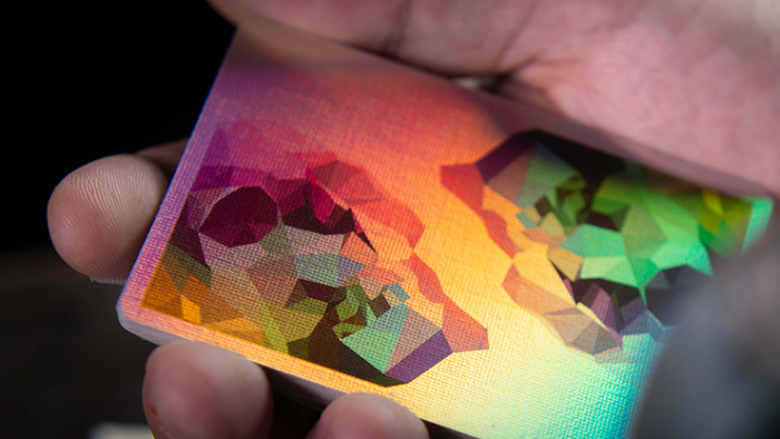 리미티드 에디션 메멘토 모리 홀로그래픽 덱Limited Edition Memento Mori Holographic Playing Cards - 이미지 4