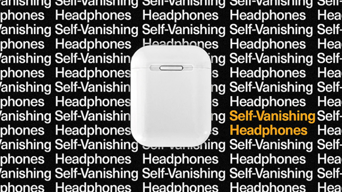 셀프-베니싱 헤드폰  (Self-Vanishing Headphones by Ellusionist)