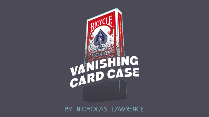 <b>베니싱 카드 케이스</b> <br/>(The Vanishing Card Case by Nicholas Lawrence)