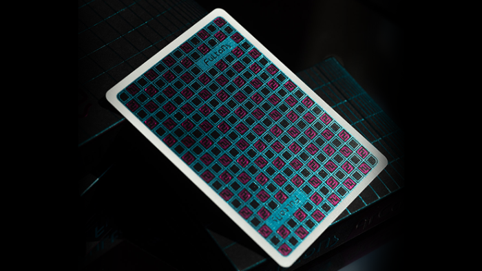 <b>풀톤 아케이드 트론 에디션 핑크 앤 블루 포일 덱</b> <br/>(FULTONS Arcade TRON Edition Pink and Blue Foil Playing Cards) - 이미지 2