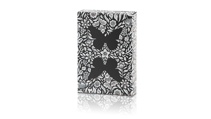 Limited Edition Butterfly Playing Cards Marked (Black and White) by Ondrej Psenicka - 이미지 5
