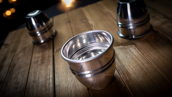 CUPS and BALLS Aluminum (Gimmicks and Online Instructions) by Murphy's Magic - Trick - 이미지 5