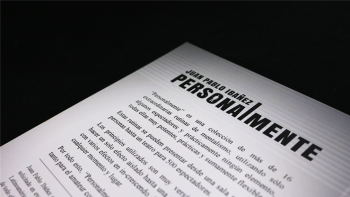 PERSONALMENTE by Juan Pablo Ibañez - Book - 이미지 3