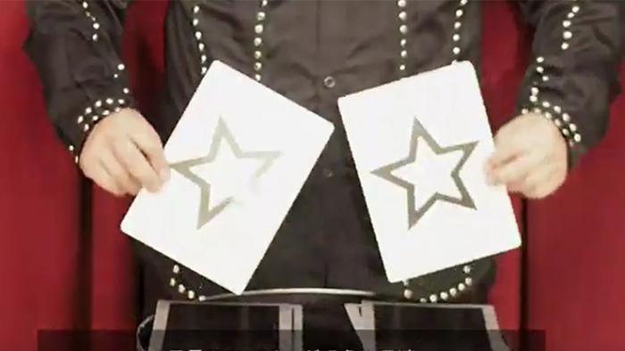 Marked Jumbo ESP Cards (Black) by Tejinaya Magic - Trick - 이미지 4