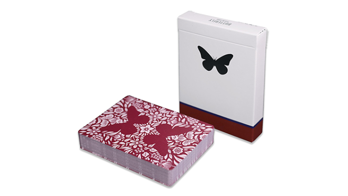 Butterfly Playing Cards Marked (Red) 3rd Edition by Ondrej Psenicka - 이미지 3