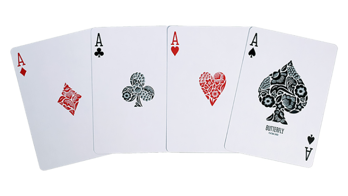 Butterfly Playing Cards Marked (Red) 3rd Edition by Ondrej Psenicka - 이미지 5