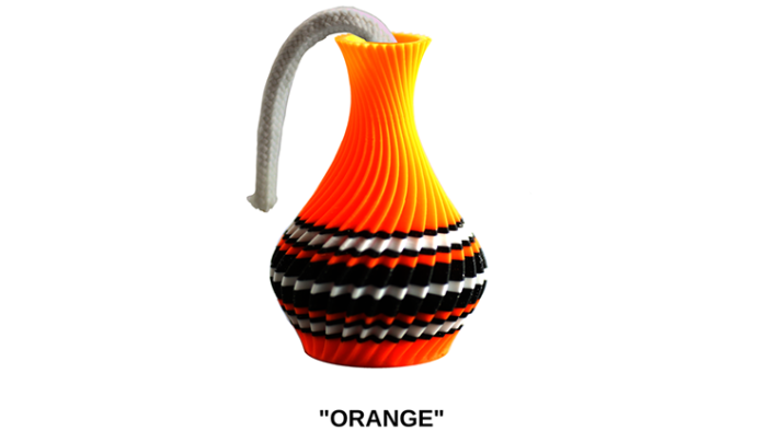 The American Prayer Vase Genie Bottle ORANGE by Big Guy's Magic- Trick - 이미지 3