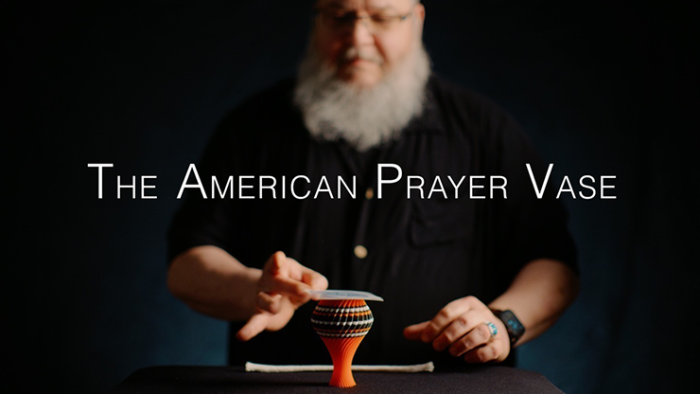 The American Prayer Vase Genie Bottle ORANGE by Big Guy's Magic- Trick - 이미지 4