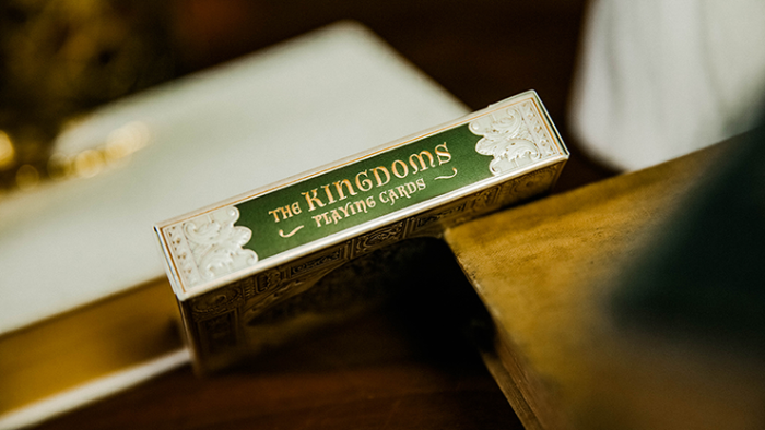 Kingdom (Green) Playing Cards - 이미지 3