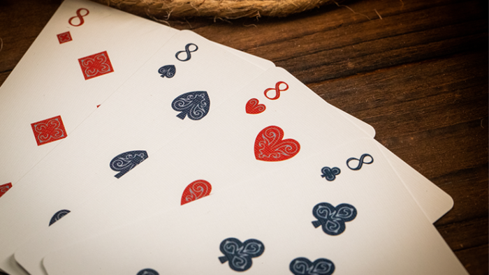 Babylon (Cerulean Blue) Playing Cards by Riffle Shuffle - 이미지 5