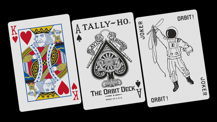 Orbit Tally Ho Circle Back (Red) Playing Cards - 이미지 5