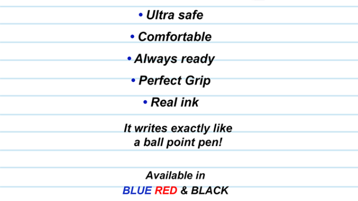 PEN WRITER Blue (Gimmicks and Online Instructions) by Vernet Magic - Trick - 이미지 5