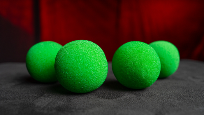 Magic Sponge Balls 4PK GREEN 2" by Murphy's Magic - 이미지 4