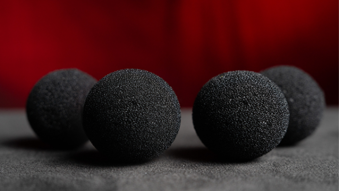 Magic Sponge Balls 50PK BLACK 1" by Murphy's Magic - 이미지 4