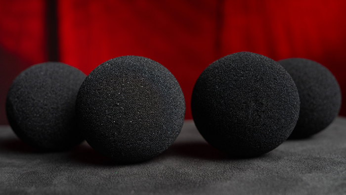 Magic Sponge Balls 50PK BLACK 3" by Murphy's Magic - 이미지 4
