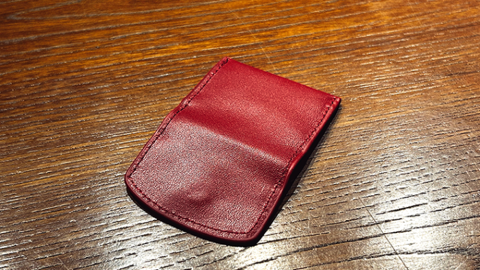 The Cowhide Coin Wallet (Red) by Bacon Magic - Trick - 이미지 4