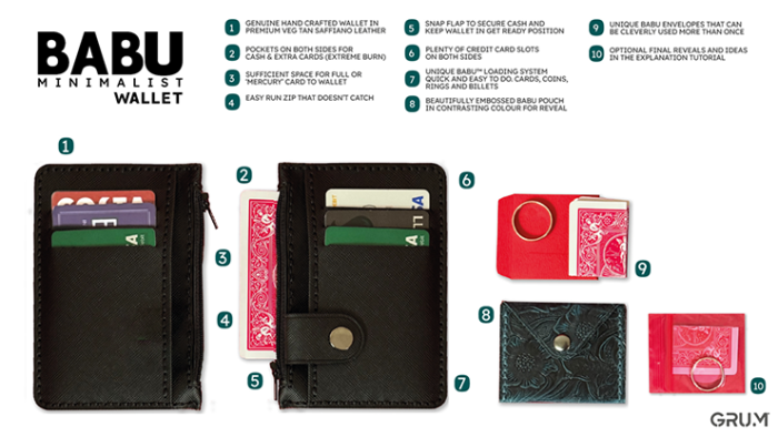 BABU Wallet Minimal by GRUM® - 이미지 5