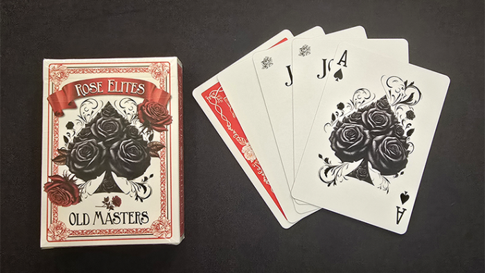 Rose Elites - Old Masters (Red) Playing Cards - 이미지 3