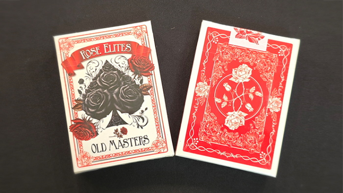 Rose Elites - Old Masters (Red) Playing Cards - 이미지 5