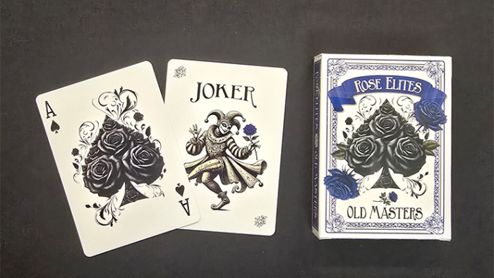 Rose Elites - Old Masters (Blue) Playing Cards - 이미지 3