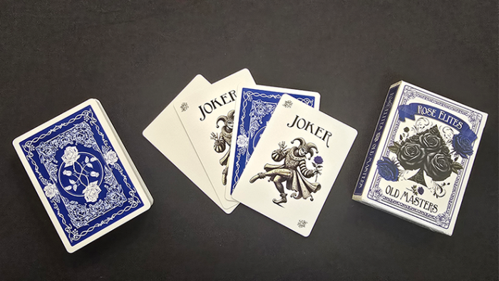 Rose Elites - Old Masters (Blue) Playing Cards - 이미지 5