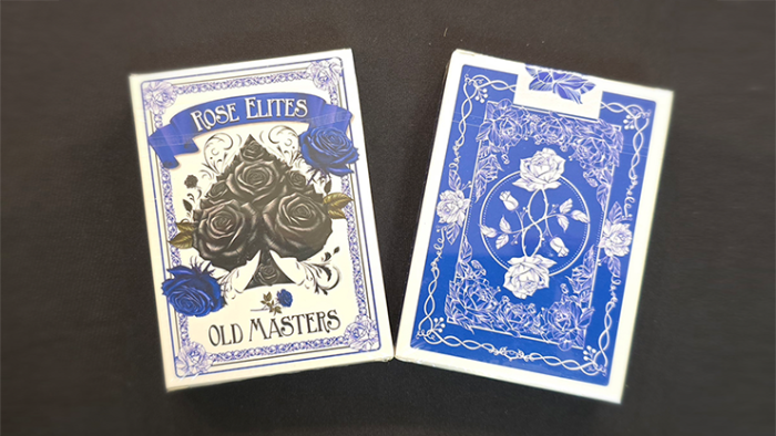 Rose Elites - Old Masters (Blue) Playing Cards - 이미지 6