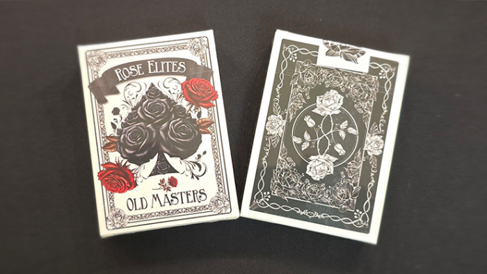 Rose Elites - Old Masters (Black) Playing Cards - 이미지 6