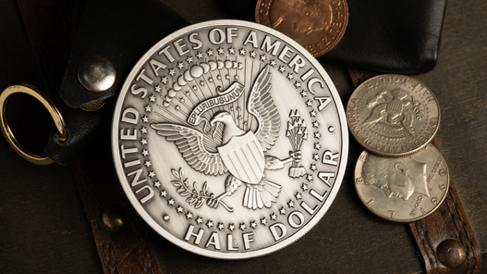 Bacon Jumbo Coin (Half Dollar) by Bacon Magic - 이미지 3