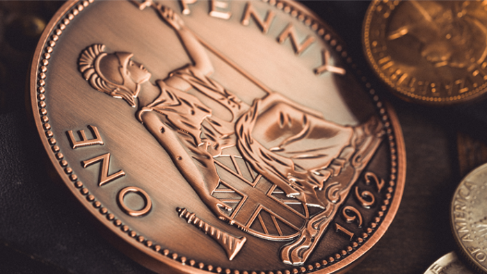 Bacon Jumbo Coin (English Penny) by Bacon Magic - 이미지 5