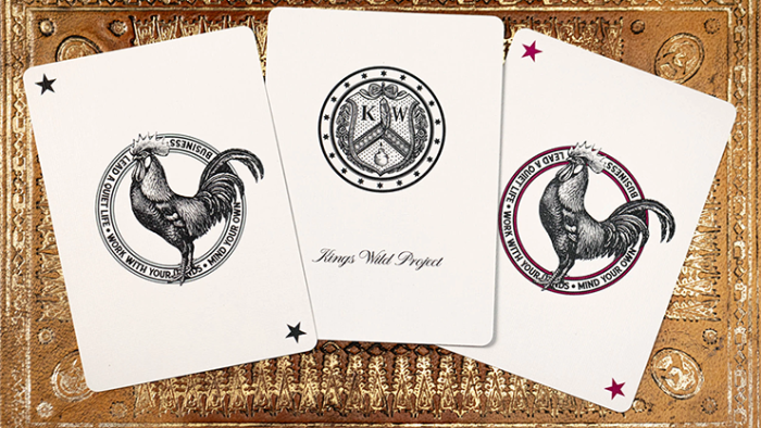 Limited No.13 Table Players Vol.17 Playing Cards by Kings Wild Project - 이미지 3