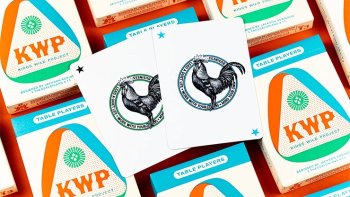 Limited No.13 Table Players Vol.22 Playing Cards by Kings Wild Project - 이미지 3