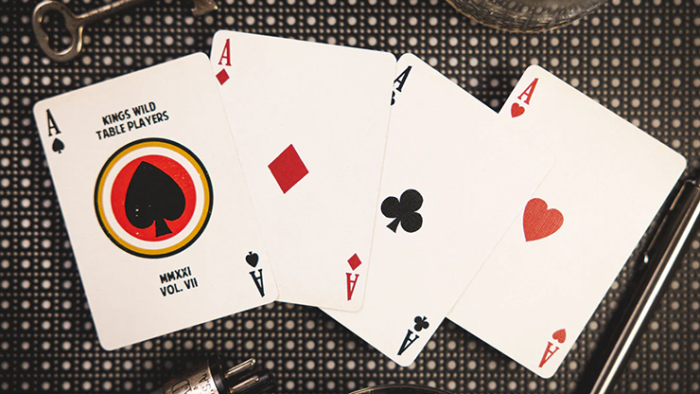 No.13 Table Players Vol.7 (USPCC Edition) Playing Cards by Kings Wild Project - 이미지 4