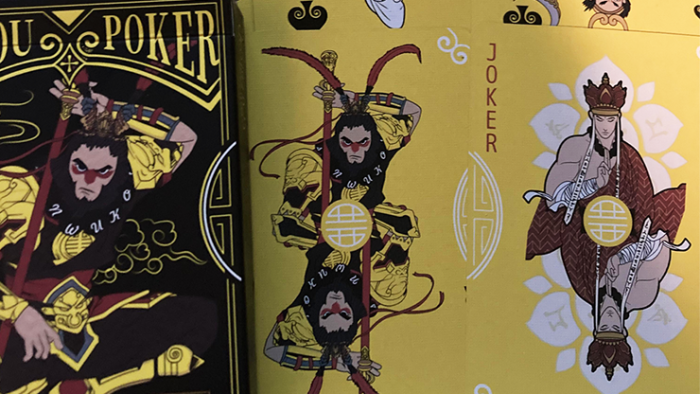 XIYOU POKER Journey to the West Dark Edition (Black) Playing Cards - 이미지 5