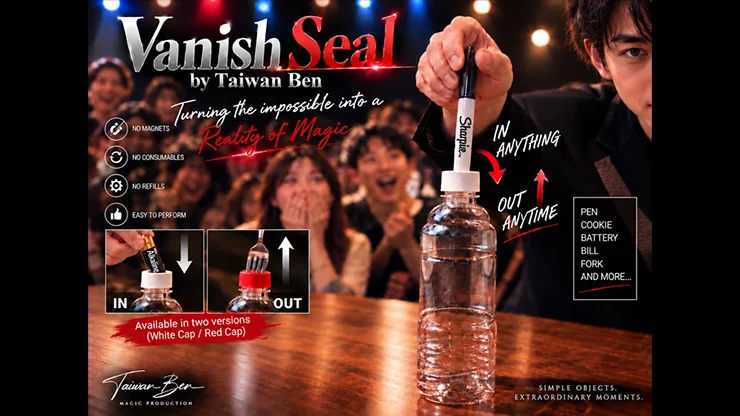 <b>베니쉬 씰 - 화이트</b> <br/>(Vanish Seal - White by Taiwan Ben)